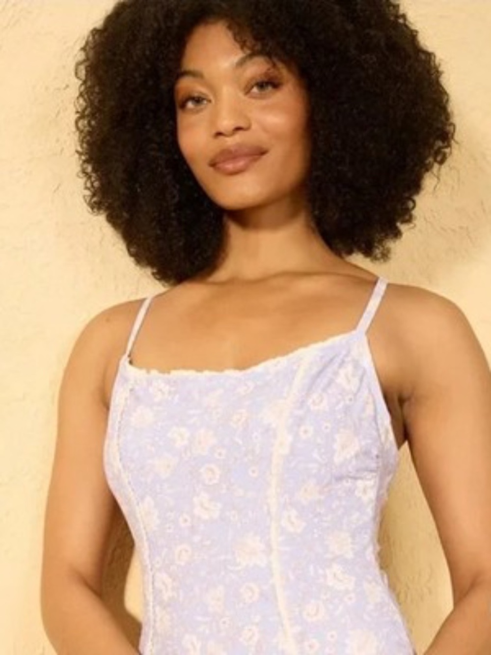 Levander Lace Floral Swimsuit